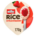 Strawberry Rice Pudding