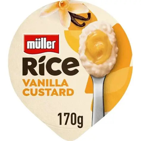 Vanilla Custard Rice Pudding